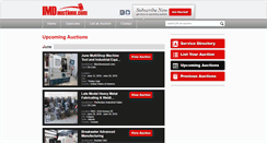 Desktop Screenshot of imdauctions.com